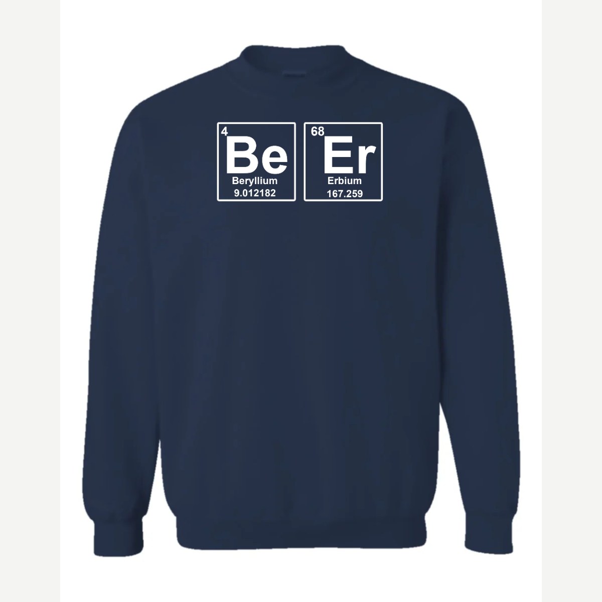 Beer Element — Crewneck Sweatshirt / Navy