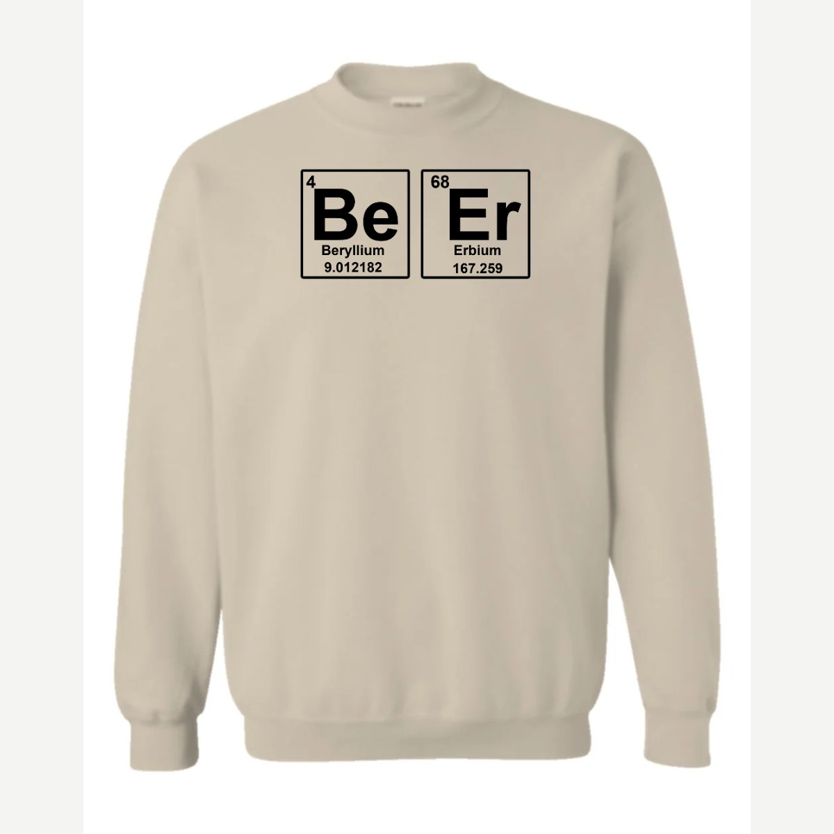 Beer Element — Crewneck Sweatshirt / Sand