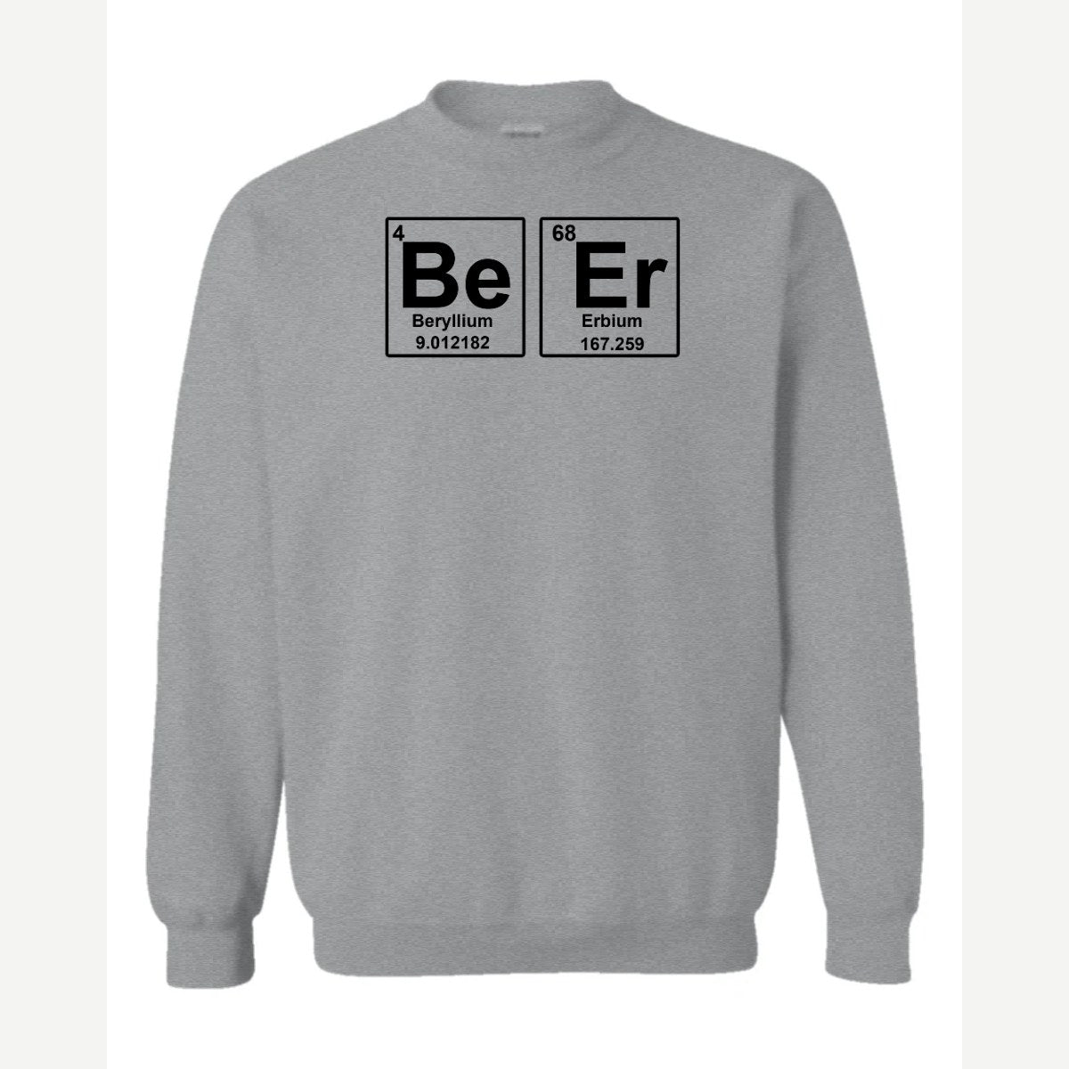Beer Element — Crewneck Sweatshirt / Sport Grey