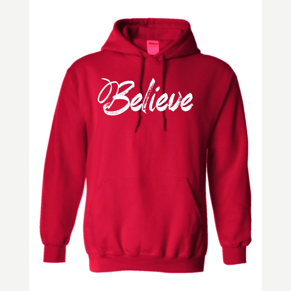 Believe — Hoodie / Red
