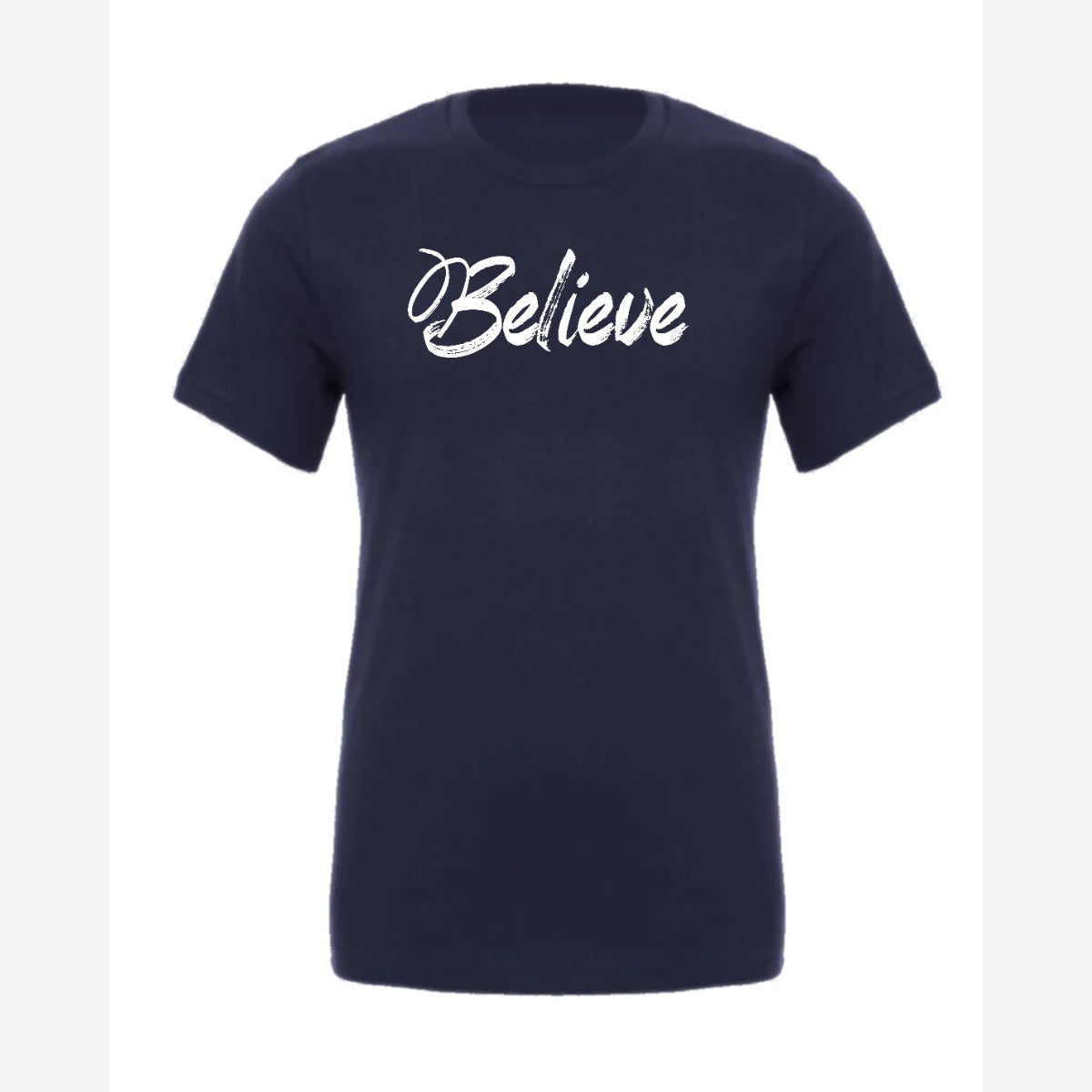 Believe — Premium Tee / Navy