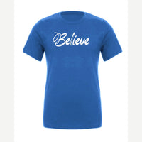 Believe — Premium Tee / True Royal