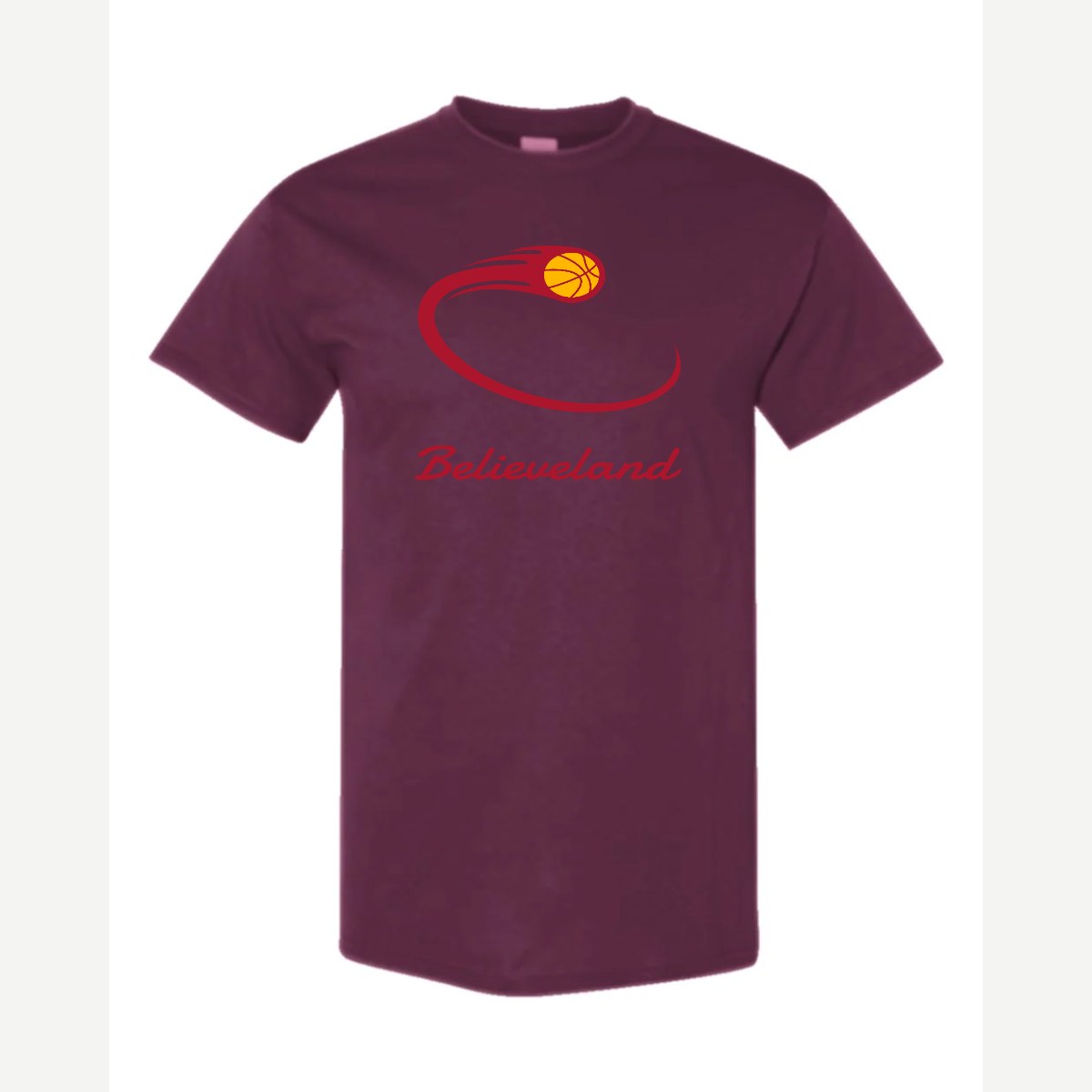 Believeland — Classic Tee / Maroon