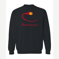 Believeland — Crewneck Sweatshirt / Black