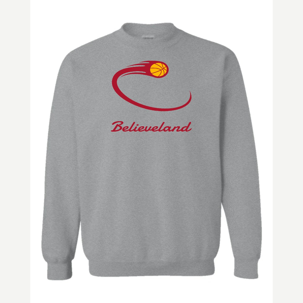 Believeland — Crewneck Sweatshirt / Sport Grey