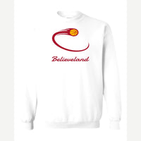 Believeland — Crewneck Sweatshirt / White