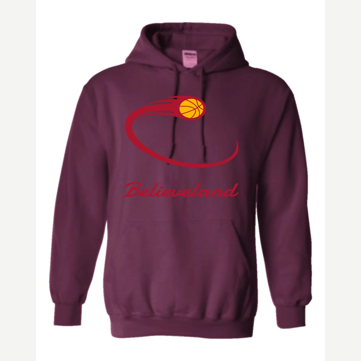 Believeland — Hoodie / Maroon