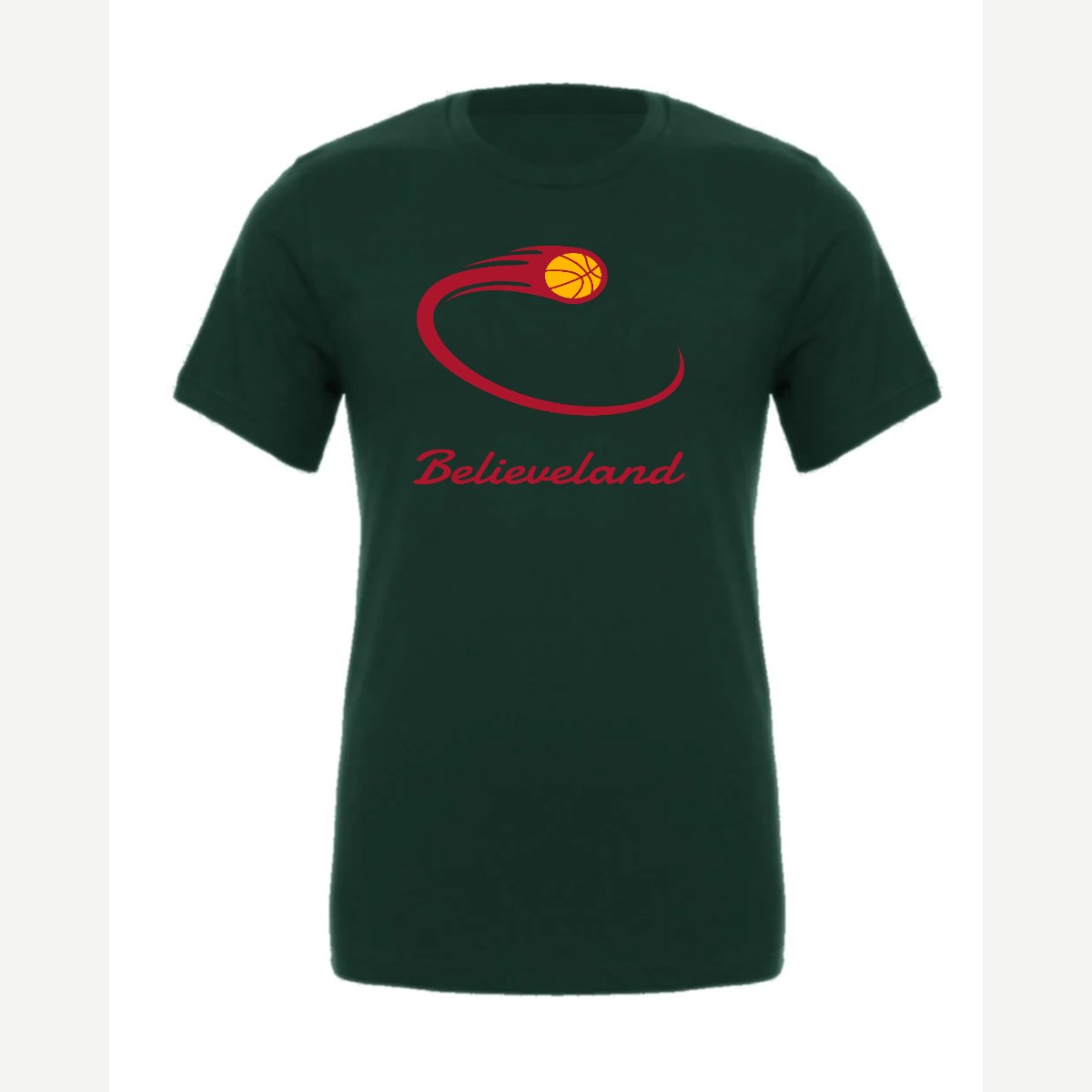 Believeland — Premium Tee / Forest
