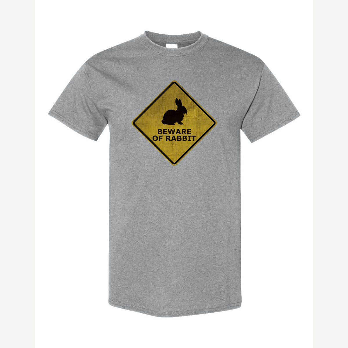 Beware Rabbit — Classic Tee / Sport Grey