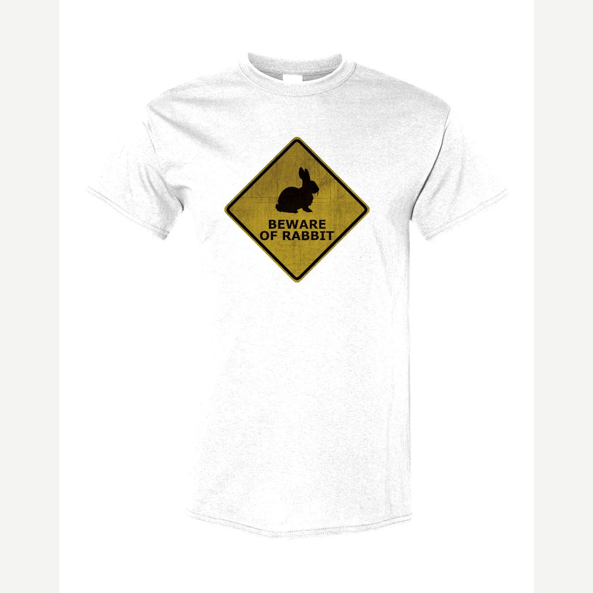 Beware Rabbit — Classic Tee / White