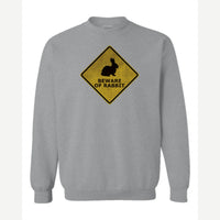 Beware Rabbit — Crewneck Sweatshirt / Sport Grey