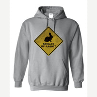 Beware Rabbit — Hoodie / Sport Grey