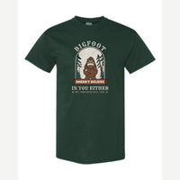 Bigfoot Doesn't Believe in You Either — Classic Tee / Forest Green