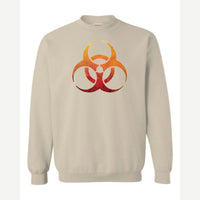Biohazard — Crewneck Sweatshirt / Sand