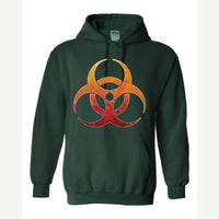 Biohazard — Hoodie / Forest Green