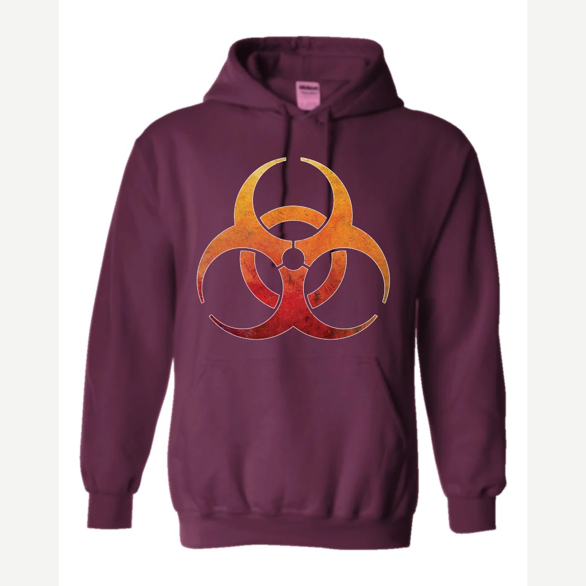 Biohazard — Hoodie / Maroon
