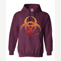 Biohazard — Hoodie / Maroon