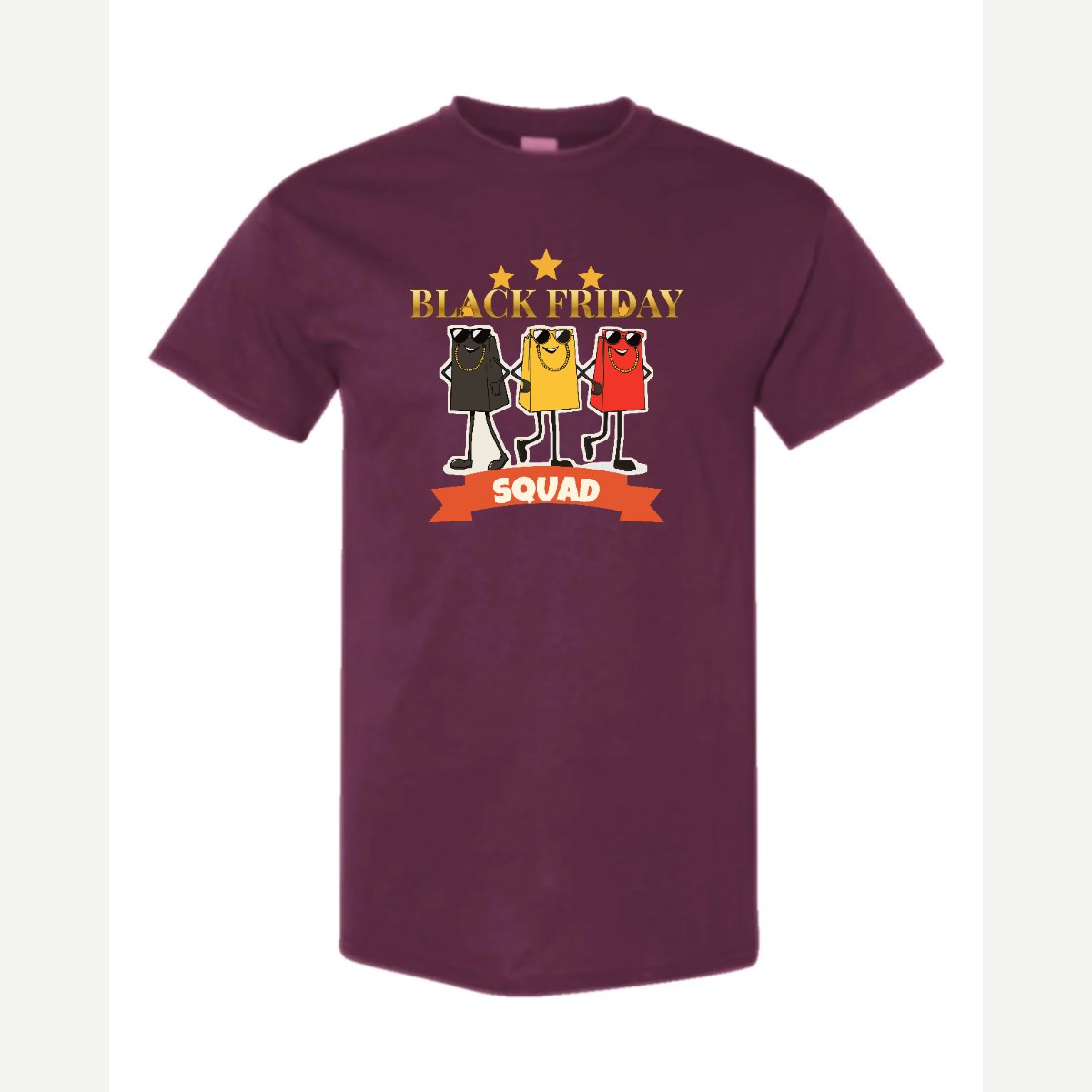 Black Friday Squad — Classic Tee / Maroon