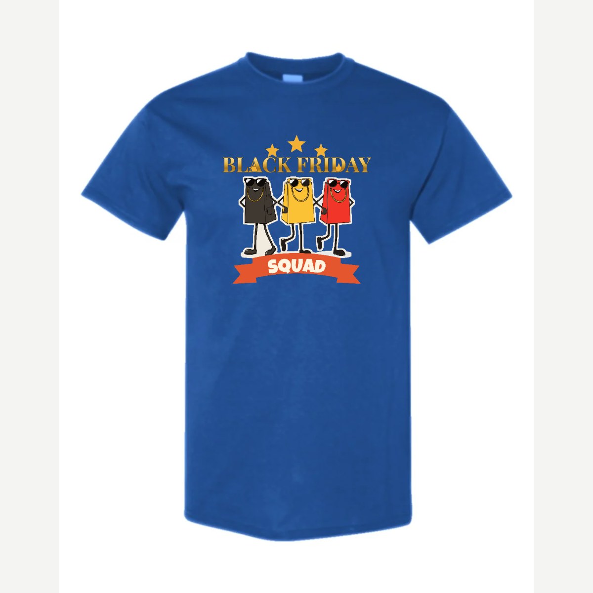 Black Friday Squad — Classic Tee / Royal