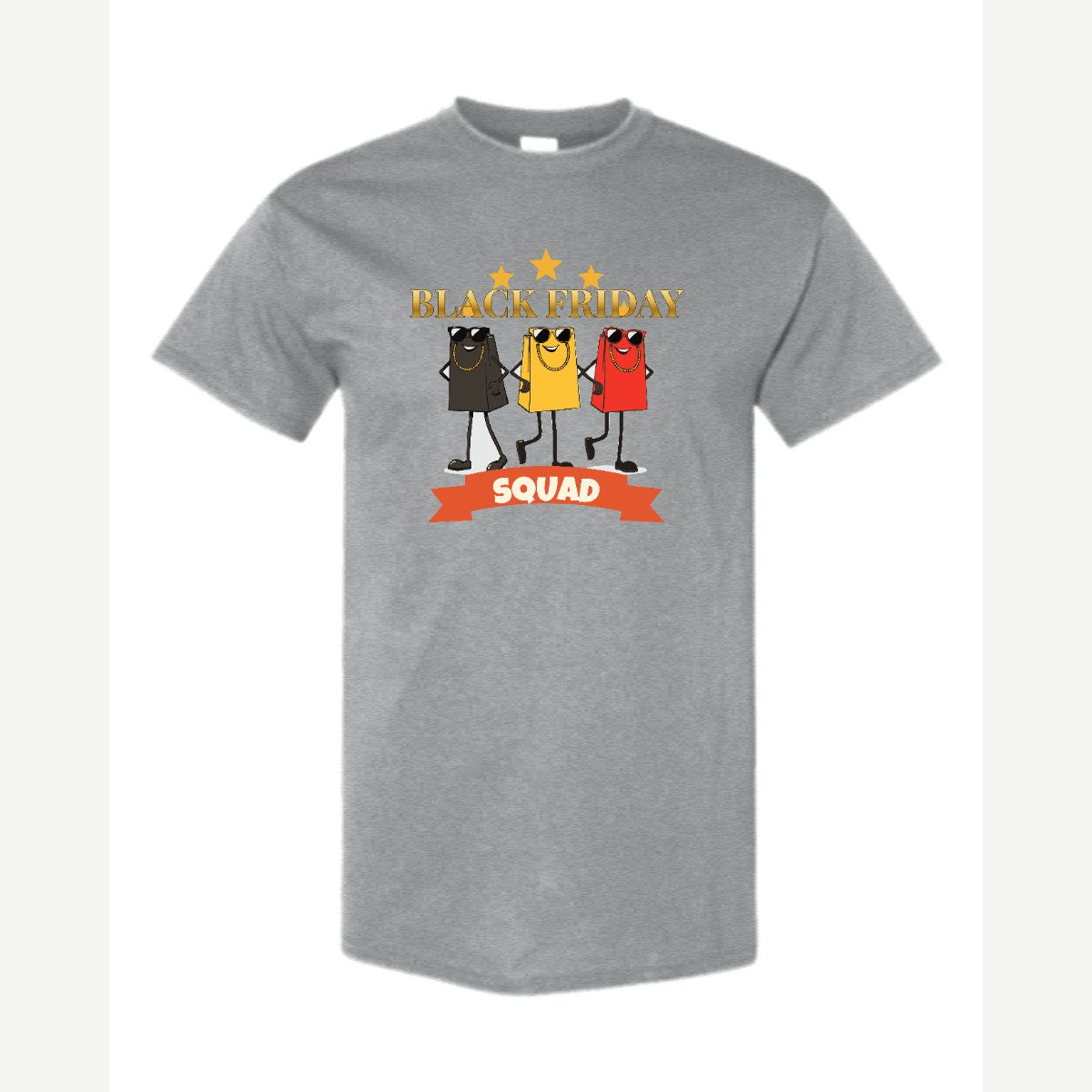 Black Friday Squad — Classic Tee / Sport Grey
