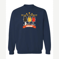 Black Friday Squad — Crewneck Sweatshirt / Navy