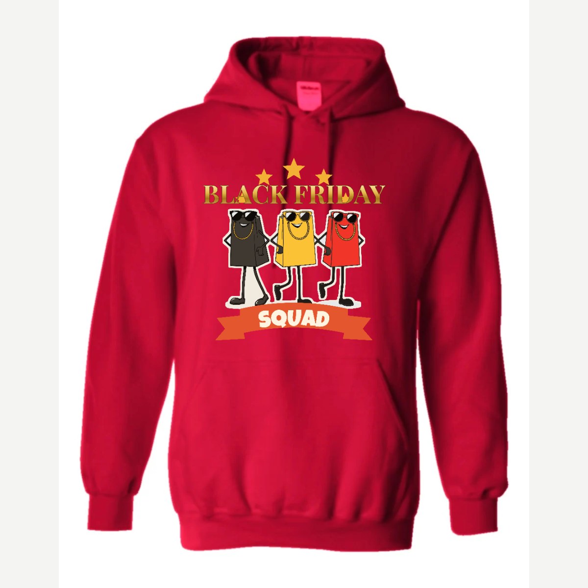Black Friday Squad — Hoodie / Red