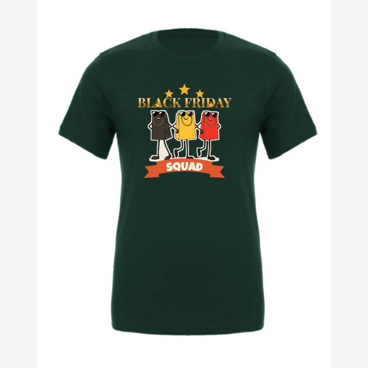 Black Friday Squad — Premium Tee / Forest
