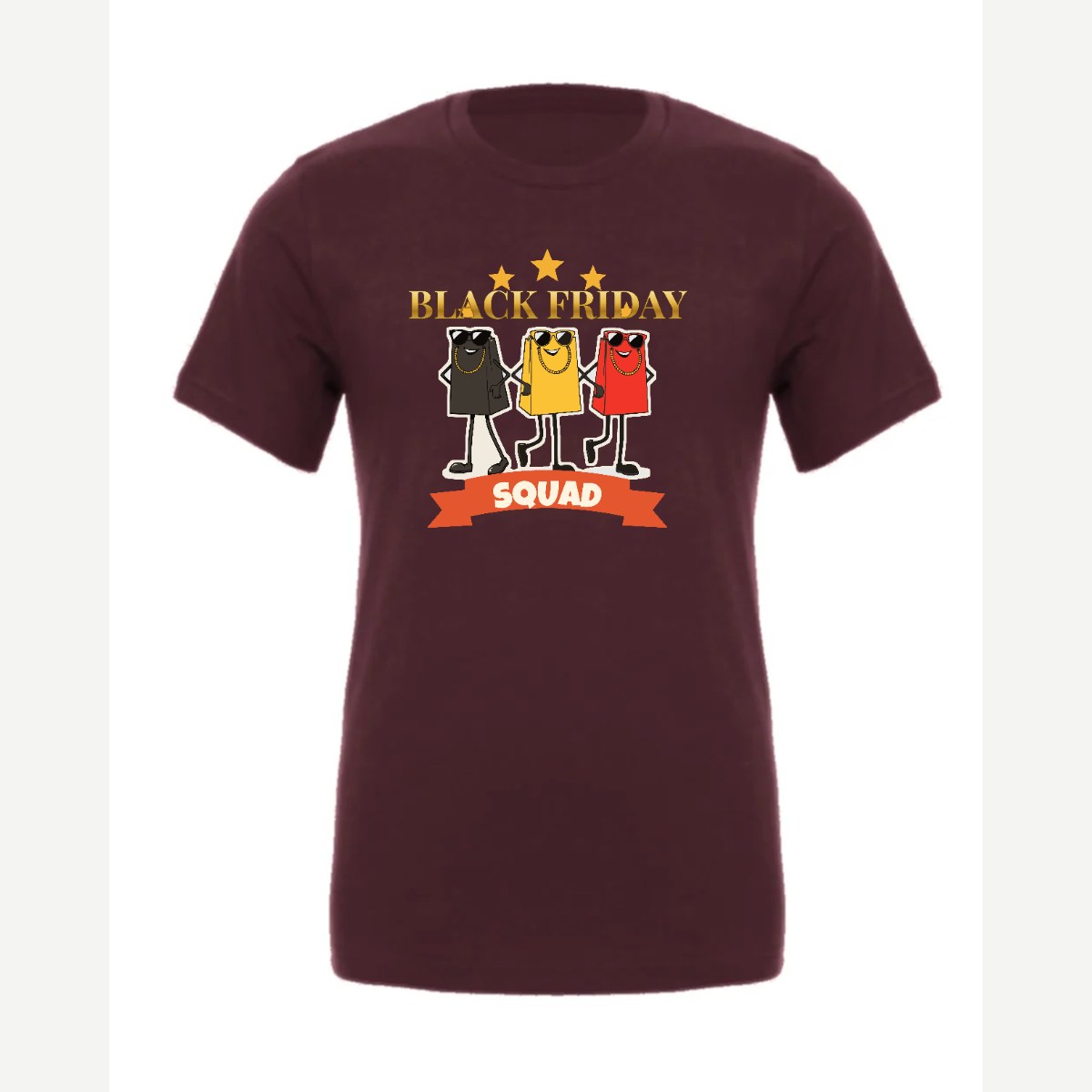 Black Friday Squad — Premium Tee / Maroon