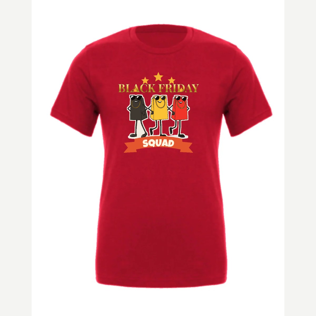 Black Friday Squad — Premium Tee / Red