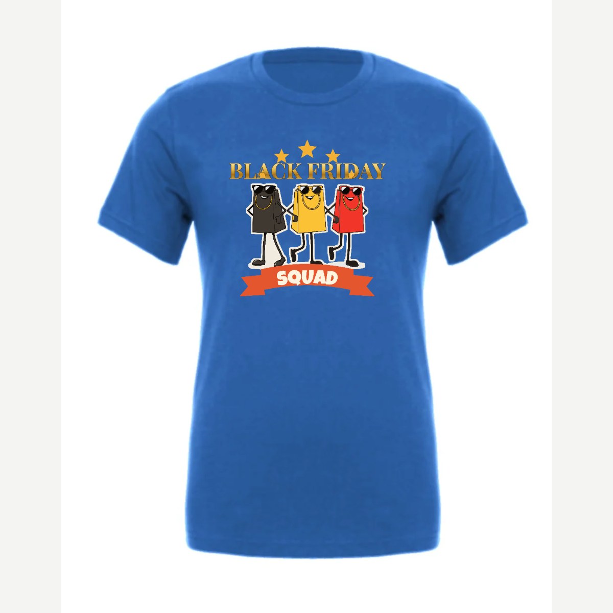 Black Friday Squad — Premium Tee / True Royal