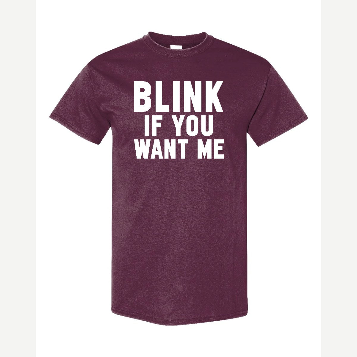 Blink — Classic Tee / Maroon