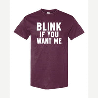 Blink — Classic Tee / Maroon
