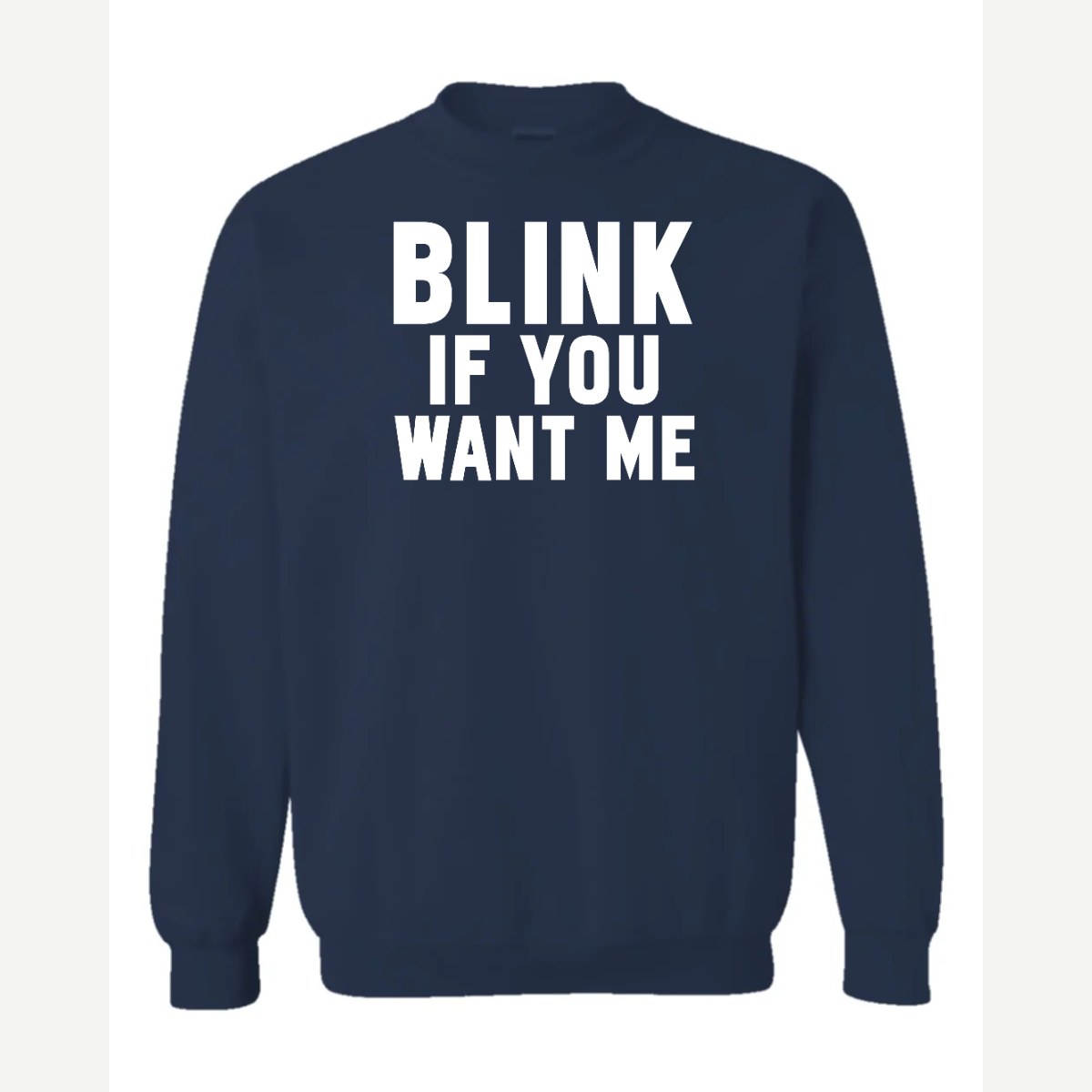 Blink — Crewneck Sweatshirt / Navy