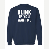 Blink — Crewneck Sweatshirt / Navy