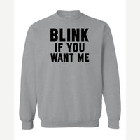Blink — Crewneck Sweatshirt / Sport Grey