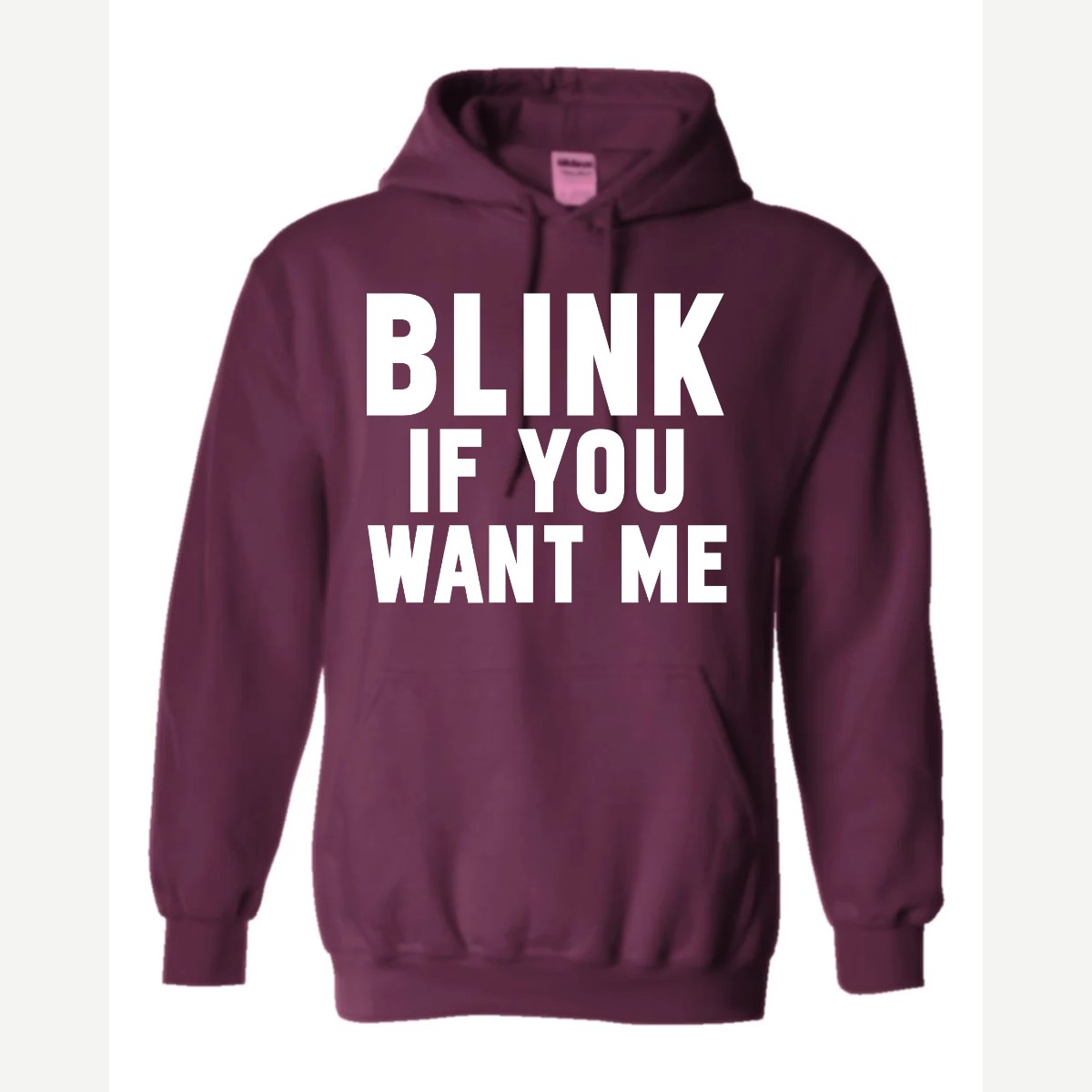 Blink — Hoodie / Maroon