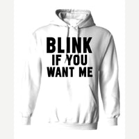 Blink — Hoodie / White