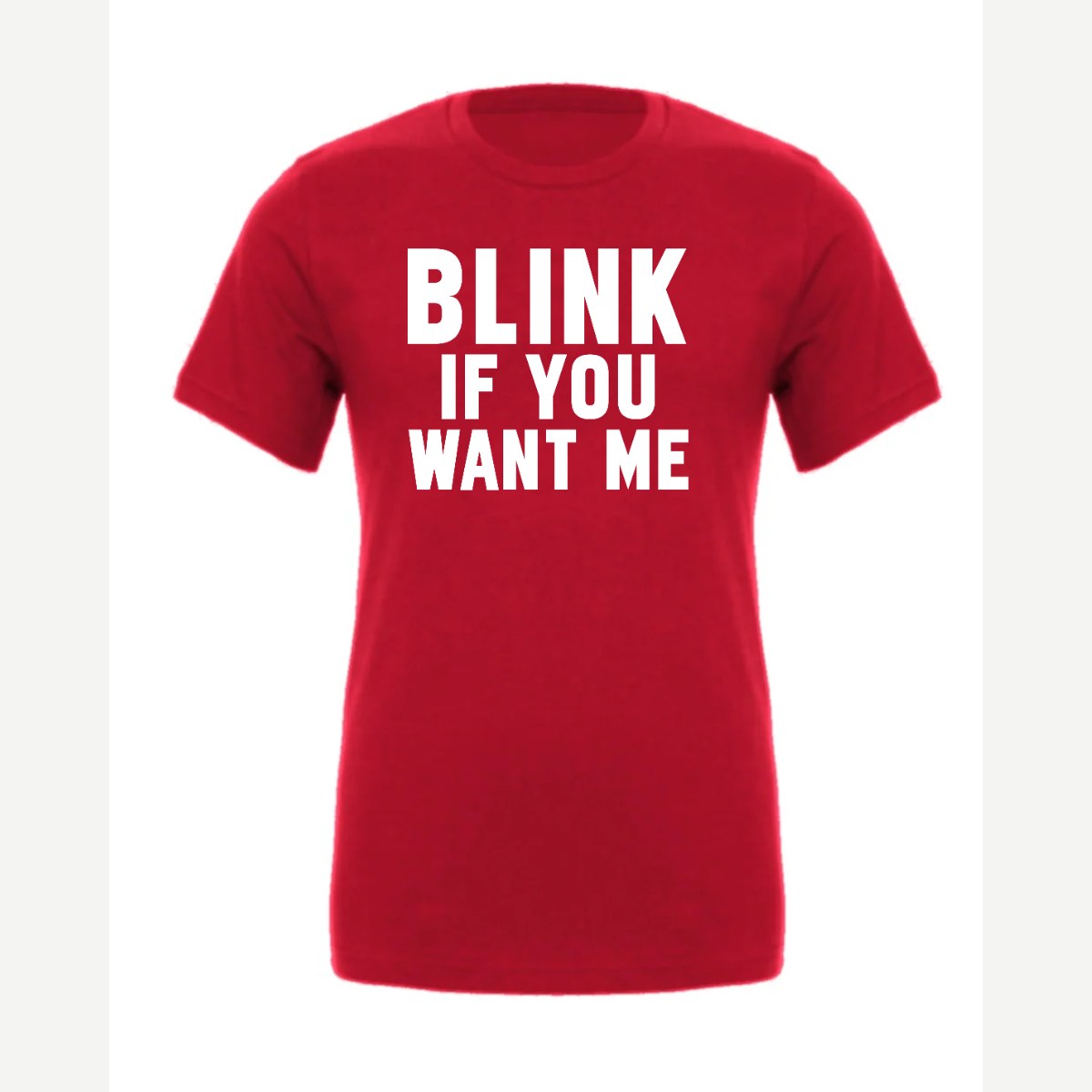 Blink — Premium Tee / Red