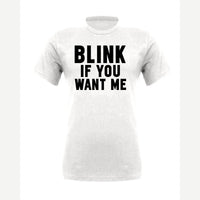 Blink — Premium Tee / White