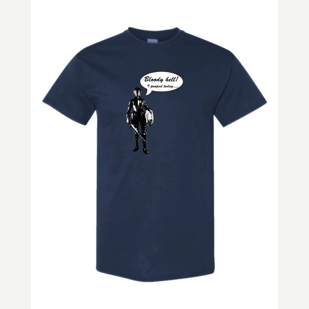 Bloody Hell! (Knight) — Classic Tee / Navy