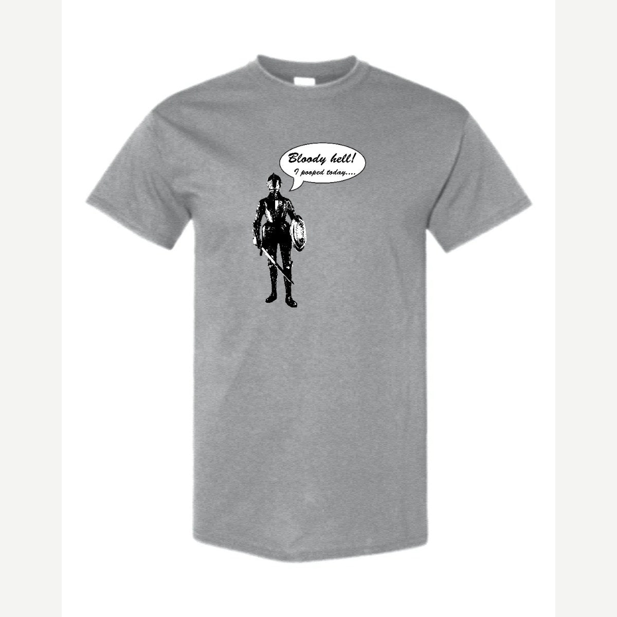 Bloody Hell! (Knight) — Classic Tee / Sport Grey