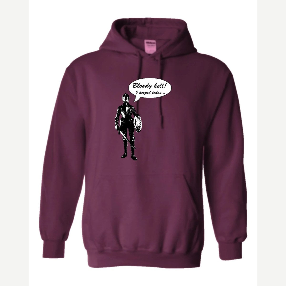 Bloody Hell! (Knight) — Hoodie / Maroon