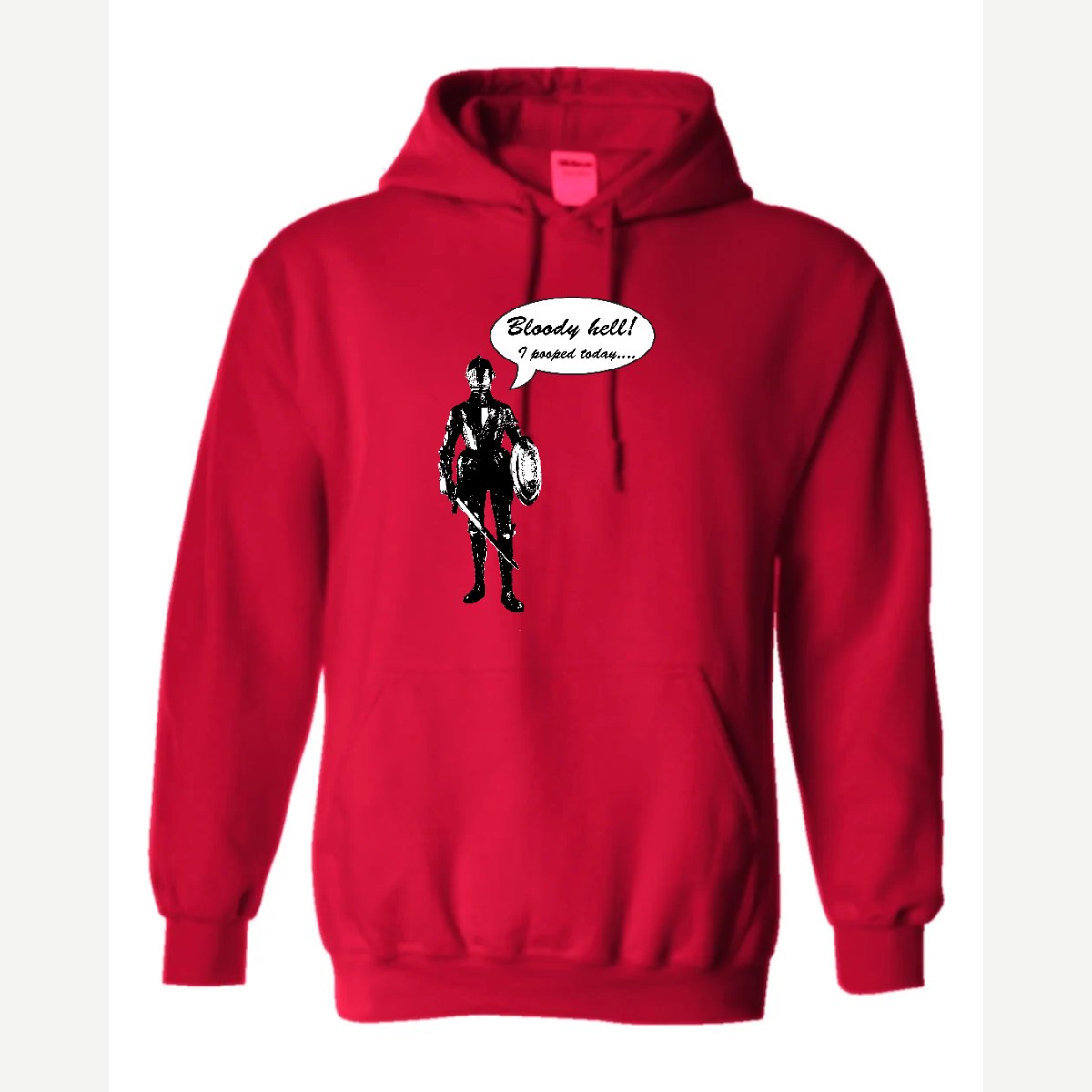 Bloody Hell! (Knight) — Hoodie / Red