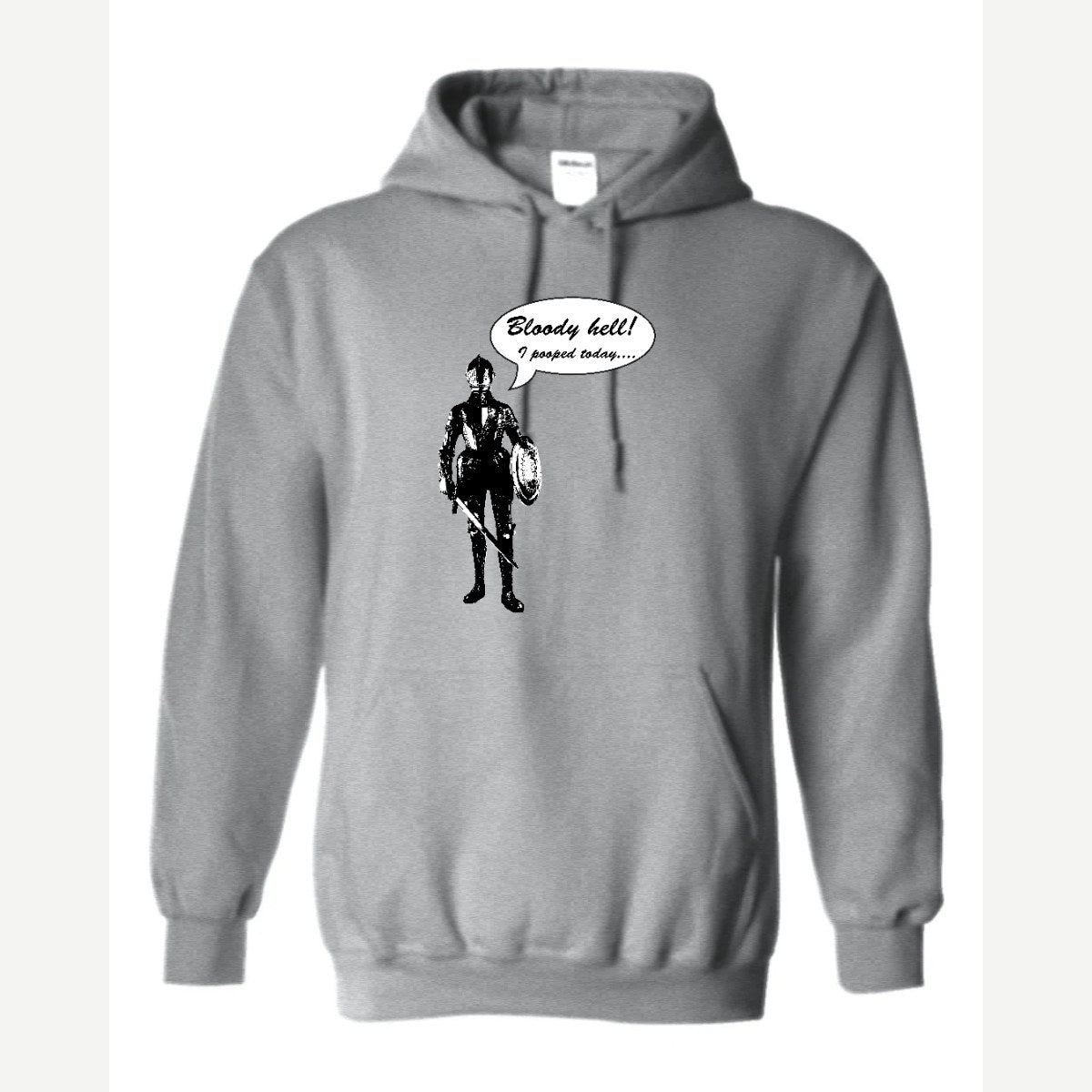 Bloody Hell! (Knight) — Hoodie / Sport Grey