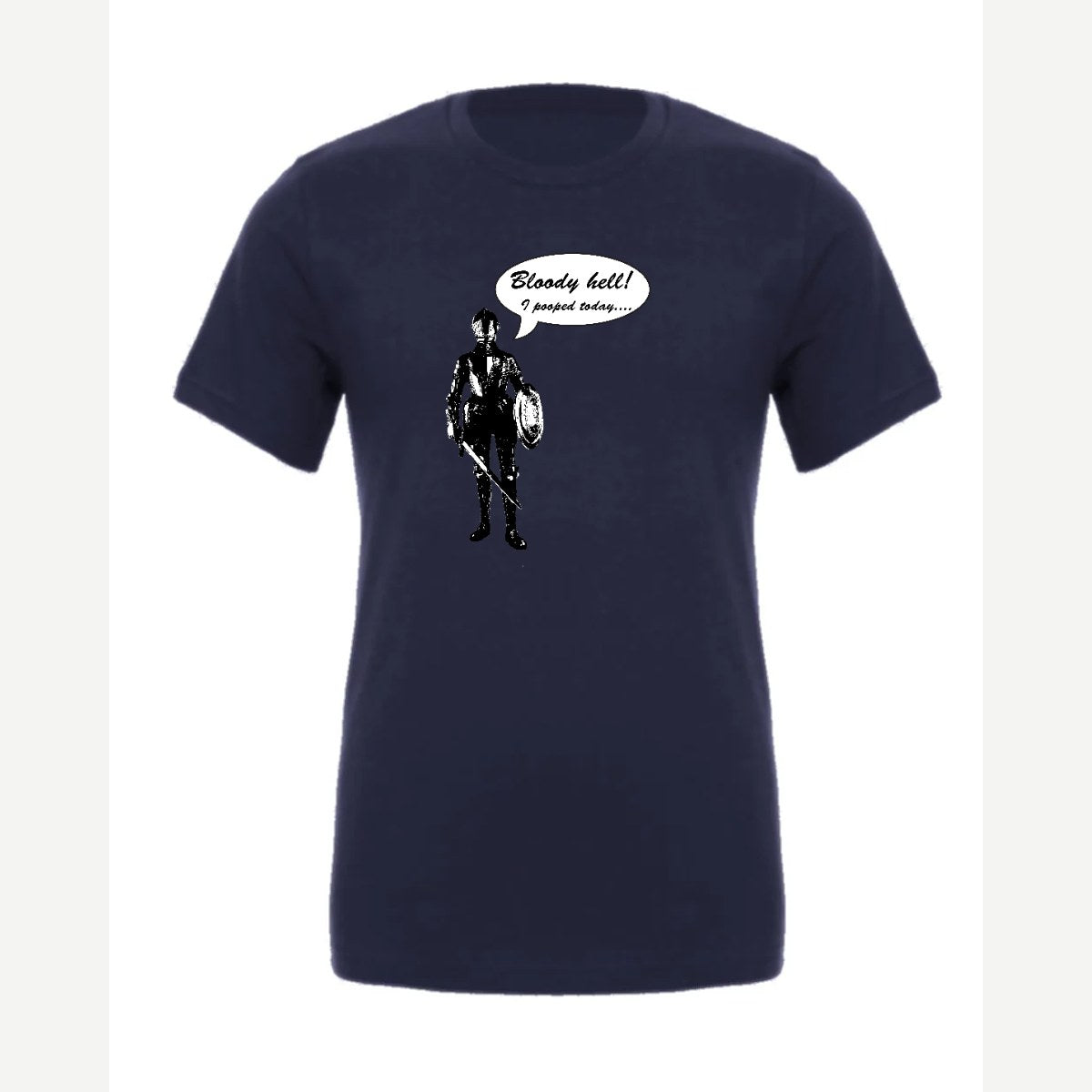 Bloody Hell! (Knight) — Premium Tee / Navy