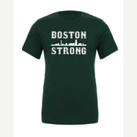 Boston Strong Skyline — Premium Tee / Forest