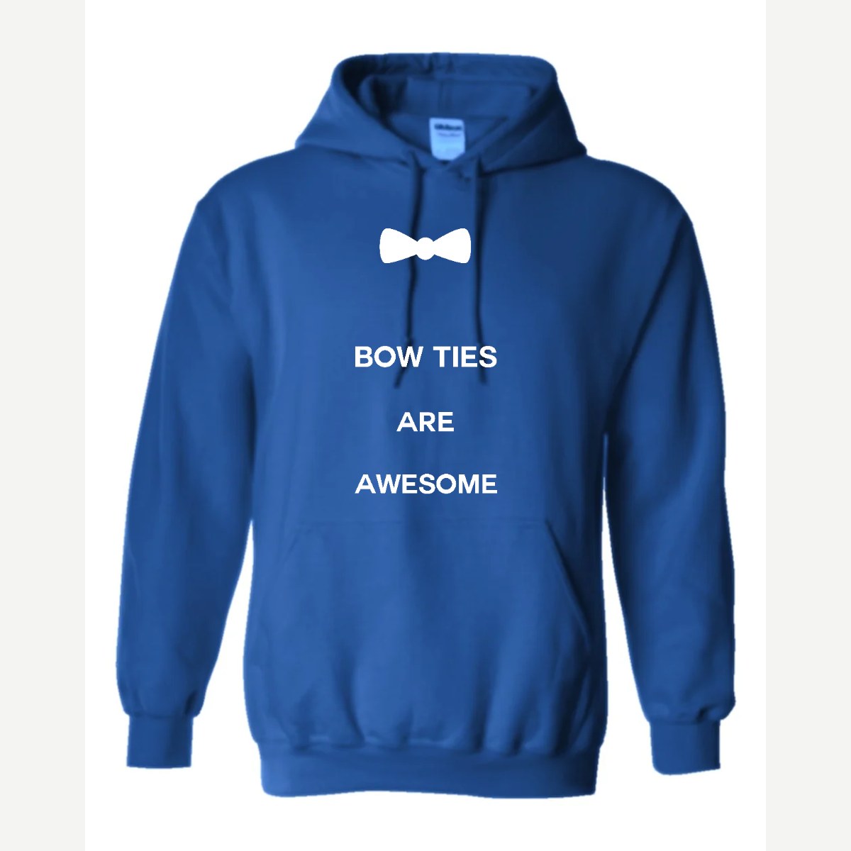 Bow Ties Are Awesome — Hoodie / Royal