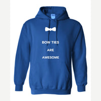Bow Ties Are Awesome — Hoodie / Royal