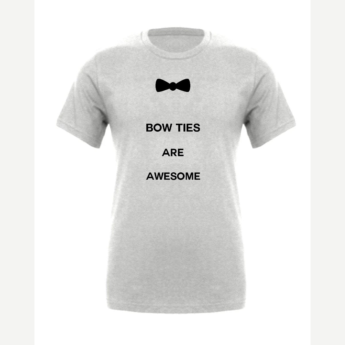 Bow Ties Are Awesome — Premium Tee / Athletic Heather