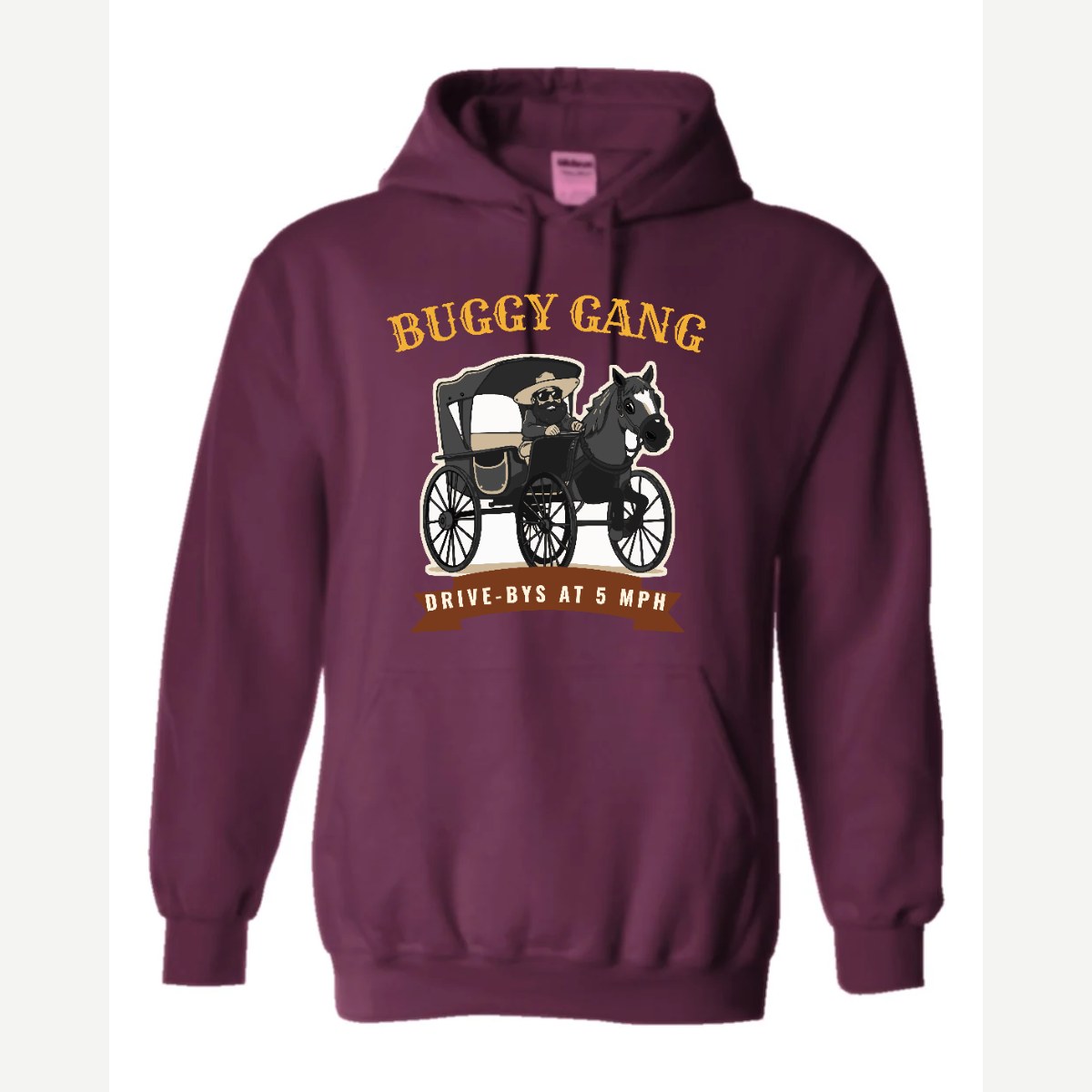 Buggy Gang — Hoodie / Maroon